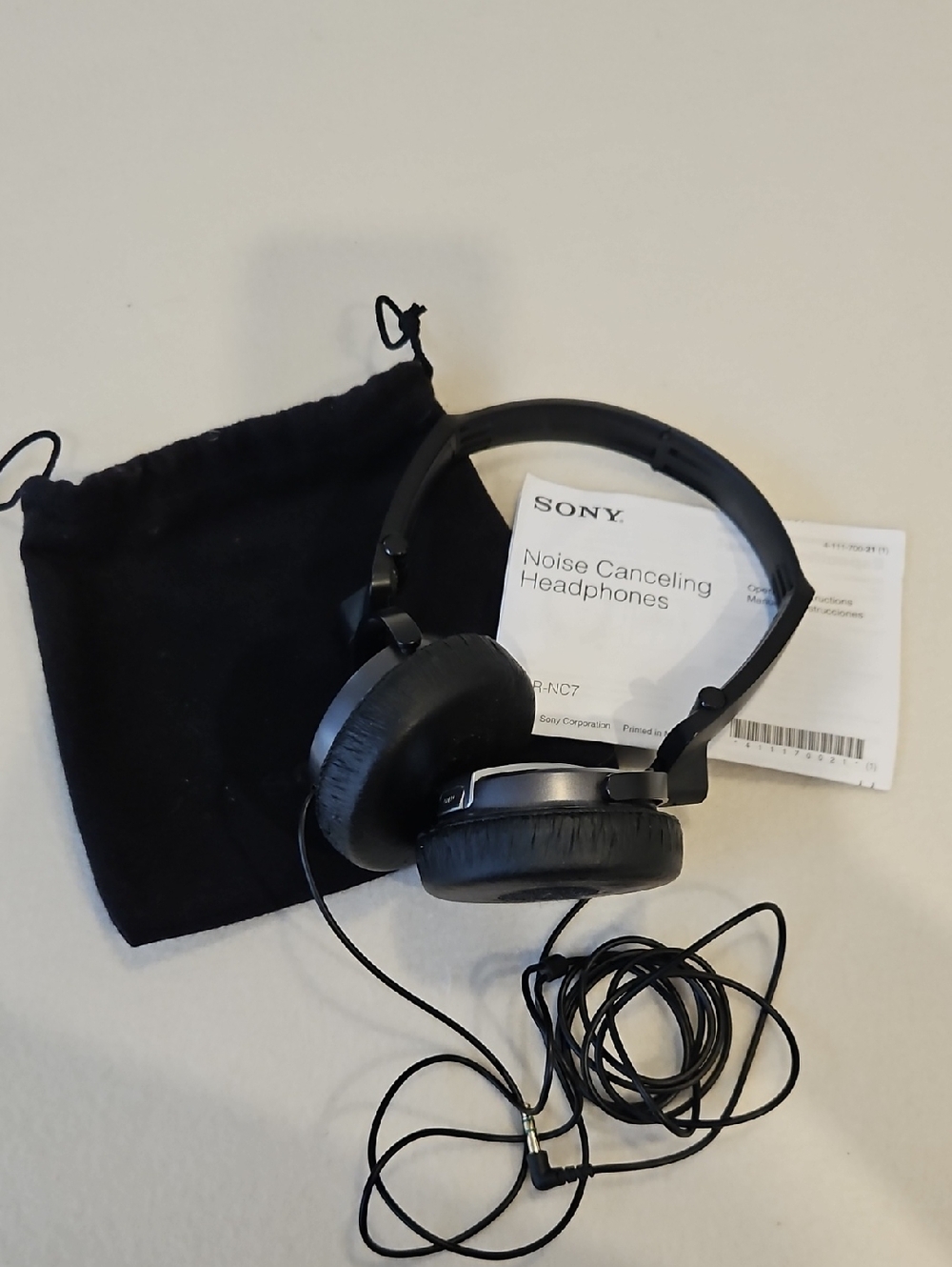 Sony Over-Ear Noise-Canceling Headphones (MDR-NC7)